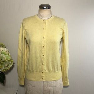 CAbi Sunny Yellow Cardigan Sweater